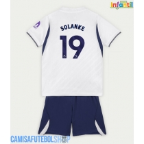 Camisa de time de futebol Tottenham Hotspur Dominic Solanke #19 Replicas 1º Equipamento Infantil 2026-27 Manga Curta (+ Calças curtas)